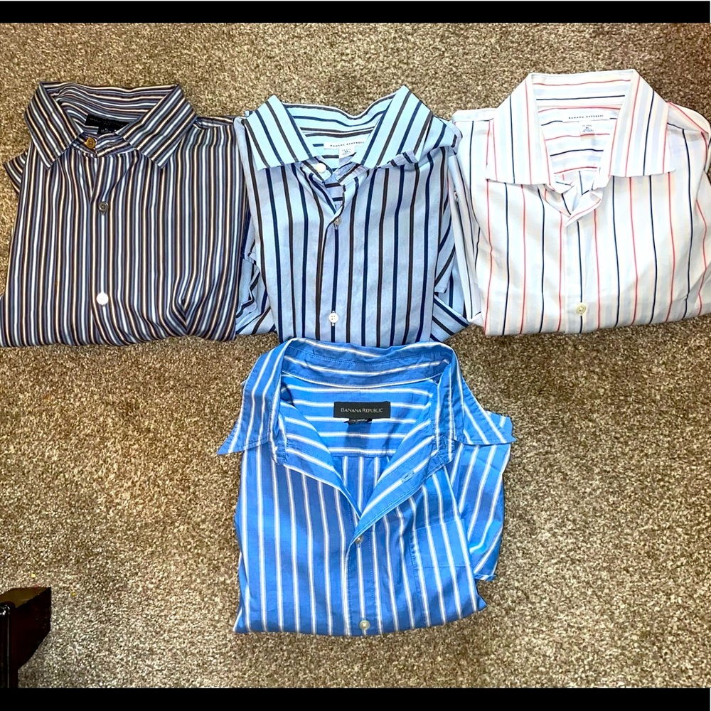 Banana Republic 4 size XL shirts